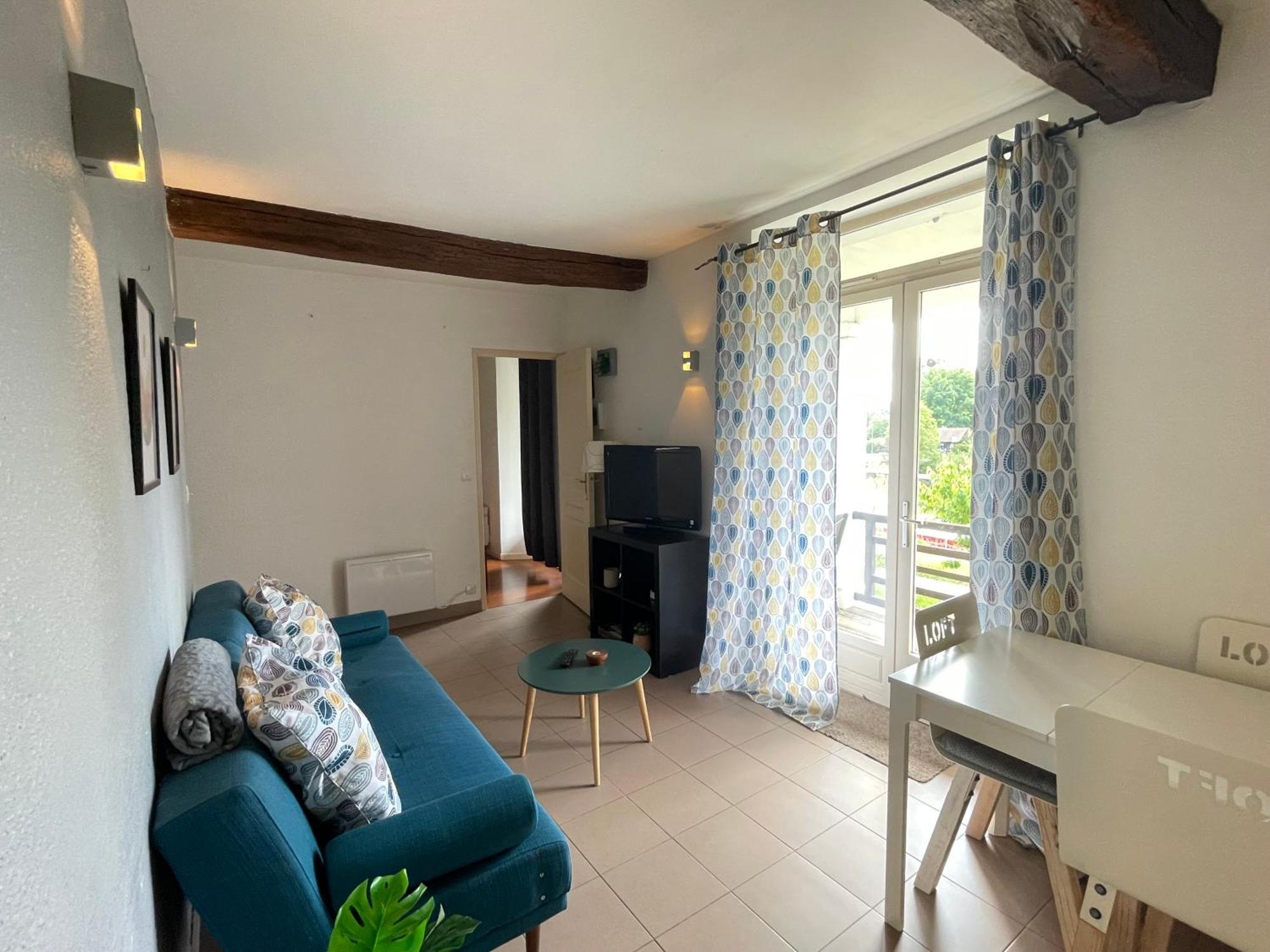 T3-Balcon Plein Sud-Acces Direct Au Bord Du Loing Appartement Moret-sur-Loing Buitenkant foto